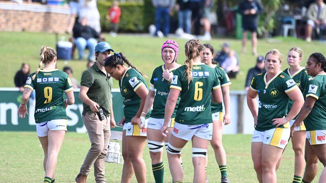 Club rugby Norths v Wests - woman Saturday July 13, 2024. Picture, John Gass