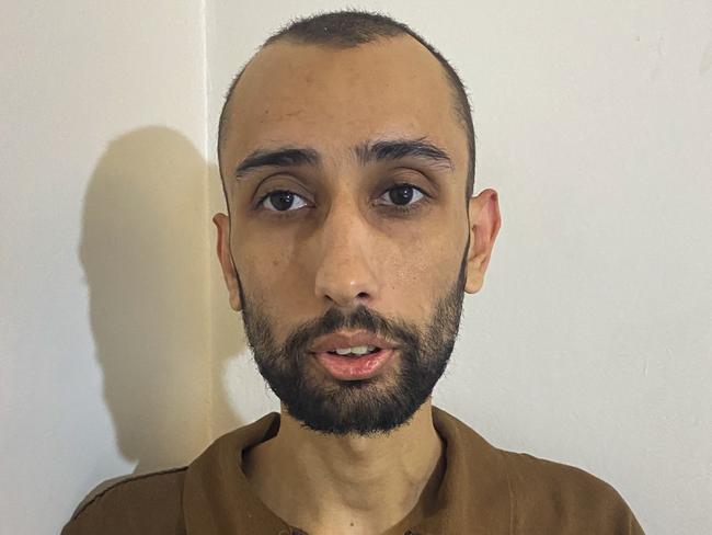 Deniz Hasan, former Melbourne Islamic State fighter, in a Syrian prison. Picture: Ellen Whinnett / The Australian