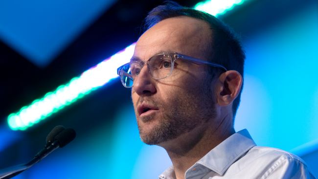 Greens leader Adam Bandt has urged the government to drop its "take it or leave it approach" on the climate change bill as he pushes for changes to the legislation. Picture: NewsWire / Sarah Marshall