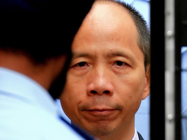 Robert Xie after being found guilty of murder. Picture: Dylan Robinson.