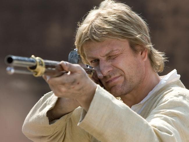 Aiming for another adventure ... Sean Bean as Richard Sharpe in the popular TV adaptation of Bernard Cornwell’s novel franchise.