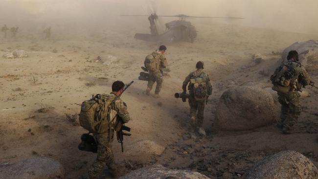 Mr Roberts-Smith in Shah Wali Kot, Afghanistan in 2010.