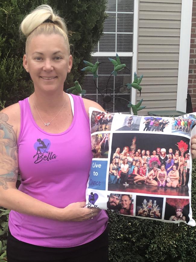 Bella Dance Affairs Townsville owner Cassandra McGhee has been unable to return home since the outbreak of coronavirus after relocating to the U.S.A in July 2019.