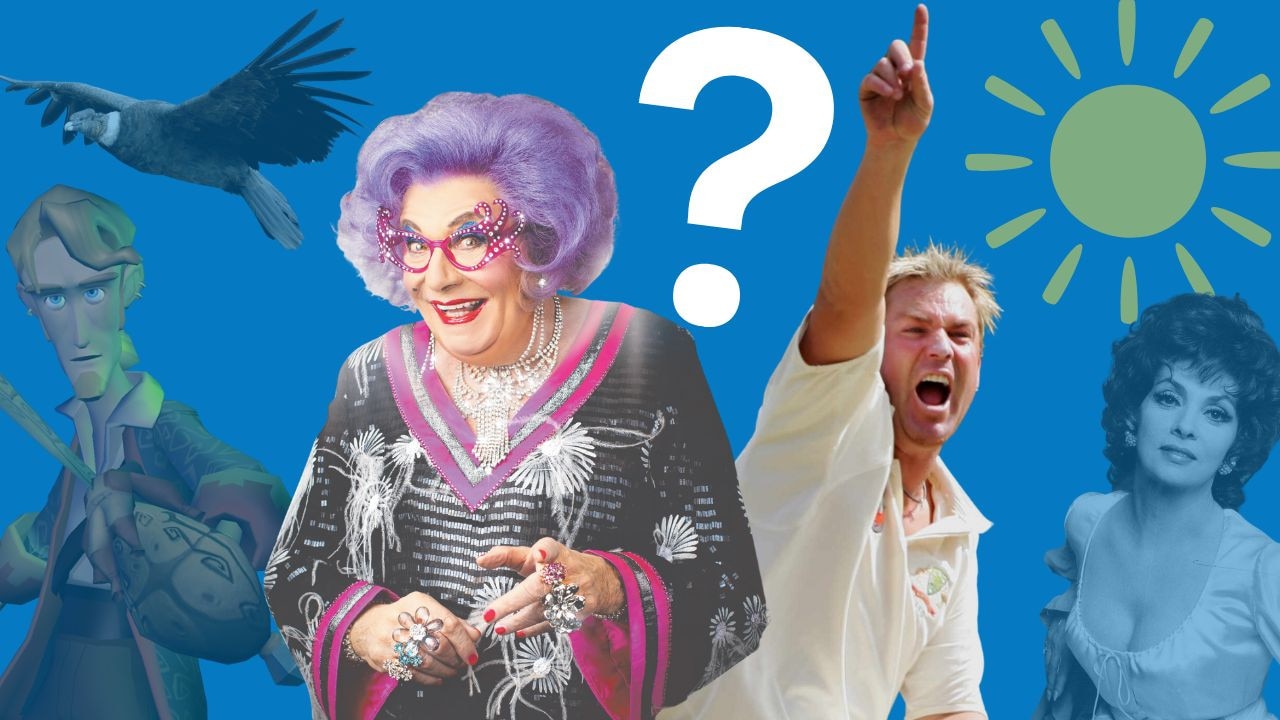 The Sunday Quiz: Who created Dame Edna Everage?