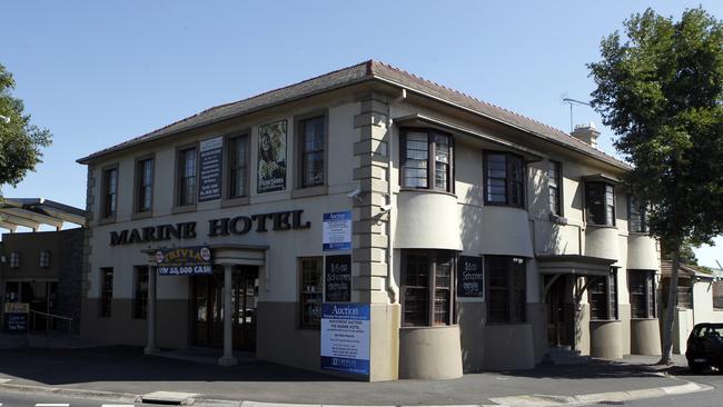 The Marine hotel, an icon in Bayside, back in 2016. Picture: Richard Serong