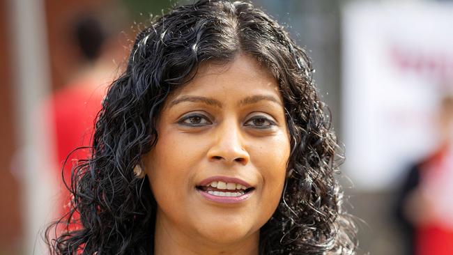 Victorian Greens leader Samantha Ratnam says the government’s failure to strengthen its lobbying laws makes findings of corruption ‘utterly predictable and almost inevitable’. Picture: Mark Stewart