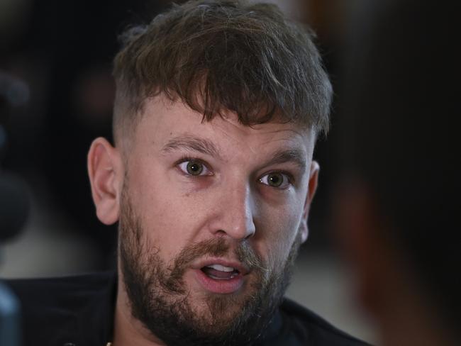 CANBERRA, AUSTRALIA - NewsWire Photos September 02, 2022: Dylan Alcott, Australian of the Year at the Jobs and Skills Summit at Parliament House in Canberra. Picture: NCA NewsWire / Martin Ollman