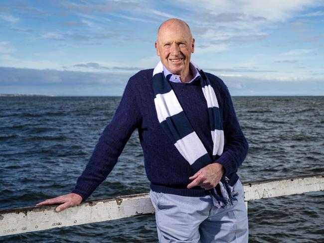 Former Geelong player and club president and Richmond premiership player Gareth Andrews. Picture: Sarah Matray