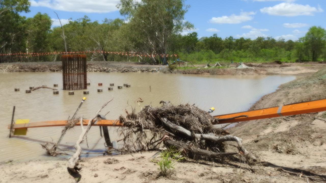 Photo at Serpentine Creek. Picture: Frontline Action On Coal