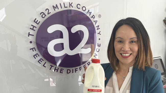 A2 Milk Company’s chief marketing officer Edith Bailey. Picture: Supplied