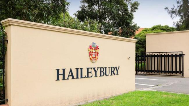 Haileybury College’s leadership group is paid about $300,000 each on average.