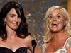 22/09/2008 WIRE: Actress Tina Fey (L) and Amy Poehler announce the nominees for Best Supporting Actor, Comedy Series the onst...