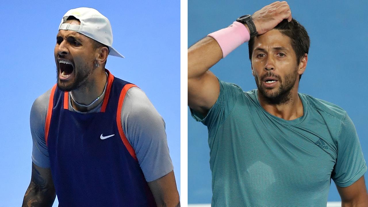 Nick Kyrgios took aim at Fernando Verdasco.