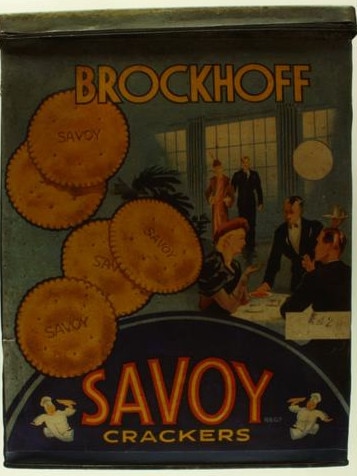 A Brockhoff’s Savoy tin that was used as a prop in TV drama The Sullivans from 1976 to 1983. Picture: Museums Victoria