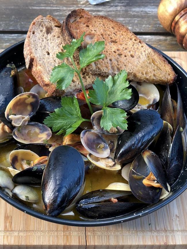 Piccola Baia’s mussels. Picture: Instagram