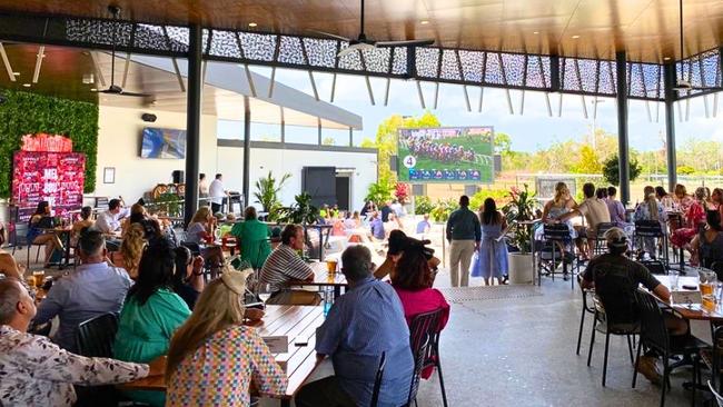 North Shore Tavern Townsville has a massive outdoor screen to watch the Melbourne Cup. Picture: Supplied.