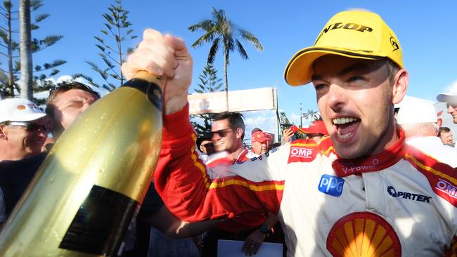 Scott McLaughlin has been living the high life since his Supercars victory.