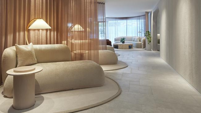 Spa by JW's Relaxation Lounge on the Gold Coast.Escape 31 December 2023Cover story - 2024 TravelPhoto - Supplied