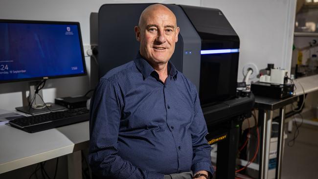 Medical technology start-up Fertilis founder Professor Jeremy Thompson in 2022. Picture: Tom Huntley