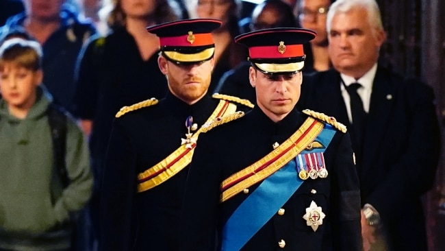 Prince Harry’s relationship with his estranged brother Prince William is reportedly “hanging by a thread” ahead of the release of his highly anticipated tell-all memoir next week. Picture: Getty Images