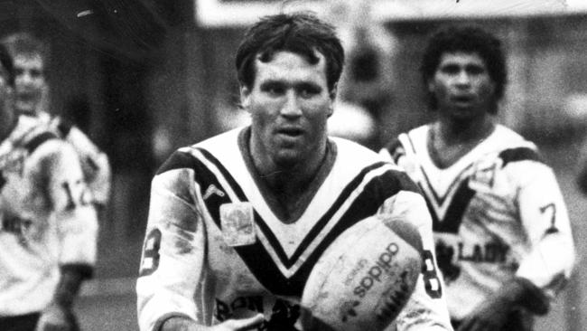 Norm Carr playing for Souths late in his career after moving from Wests.