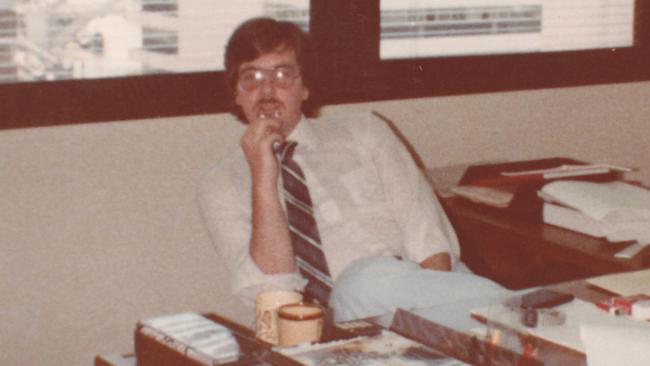 FirstMac founder Kim Cannon at his office in 1979.