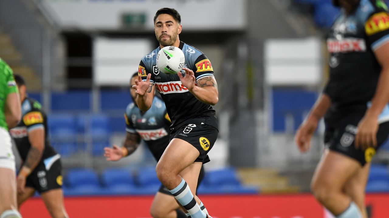 Highly-paid Cronulla star Shaun Johnson looked “disinterested”.