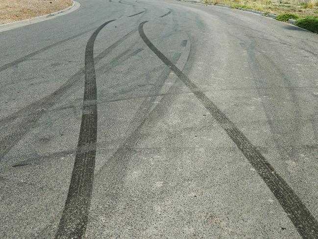 THE aftermath of hoons in an industrial area on Merri Concourse, Campbellfield.We're looking for pics of skid marks, pieces of rubber etc after hoons used this road as a burnout track last night.Picture:Carmelo Bazzano