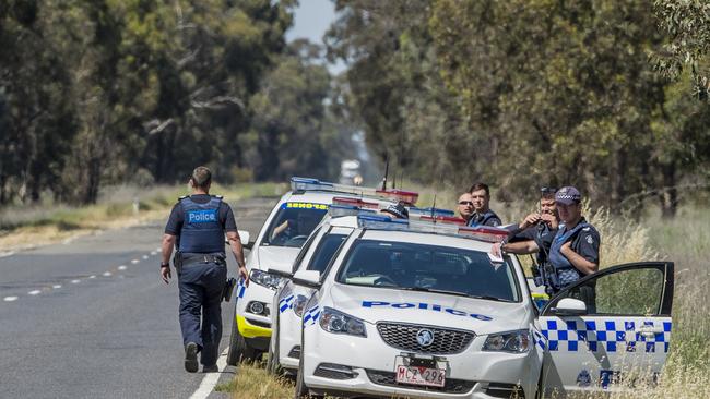 The father and Son fugitives sparked a massive manhunt. Picture: Jason Edwards