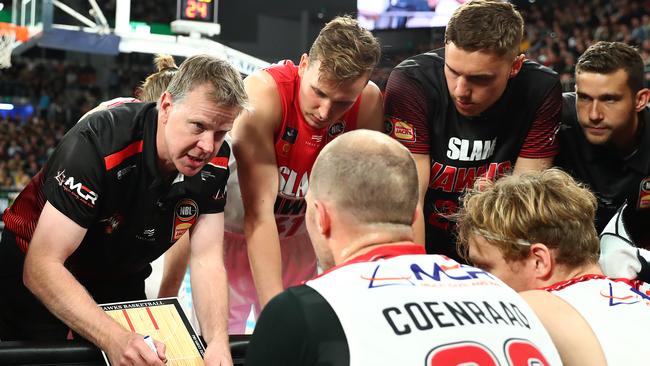 Illawarra Hawks coach Matt Flinn is well aware he is involved in something pretty special. Picture: Getty Images