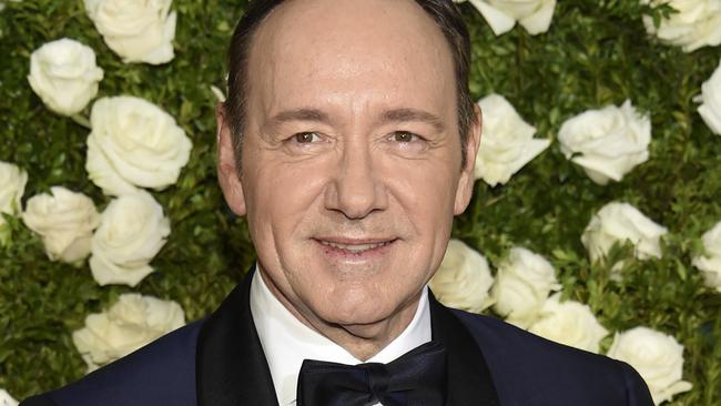 Kevin Spacey arrives at the 71st annual Tony Awards at Radio City Music Hall in New York. Picture: Evan Agostini/Invision/AP