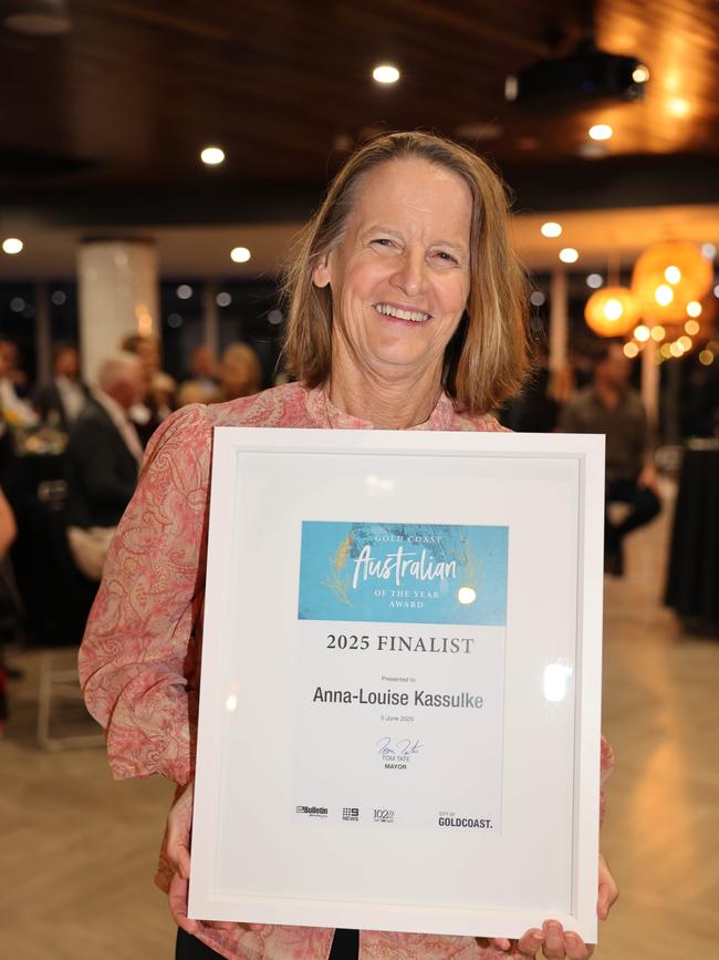 Anna-Louise Kassulke at the Gold Coast Australian of the Year Awards 2025 at Sky Point for Gold Coast at Large. Picture, Portia Large.