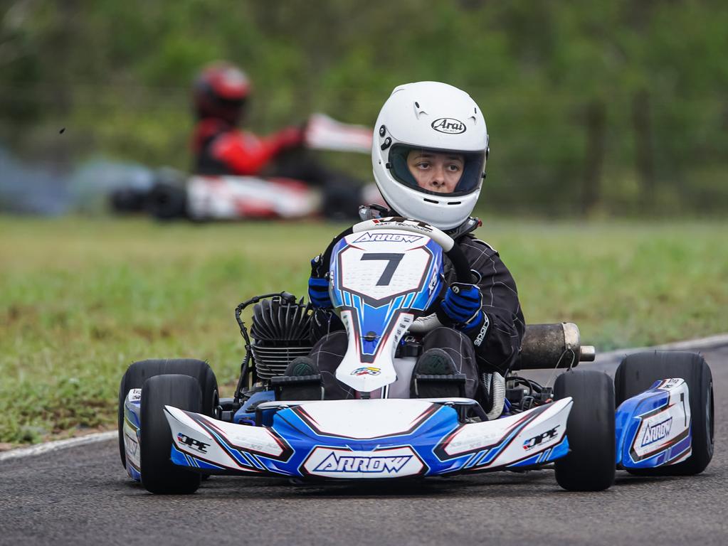 Jure Portelli races in the Whitsunday Club Championships. Picture: NateDogg Photography