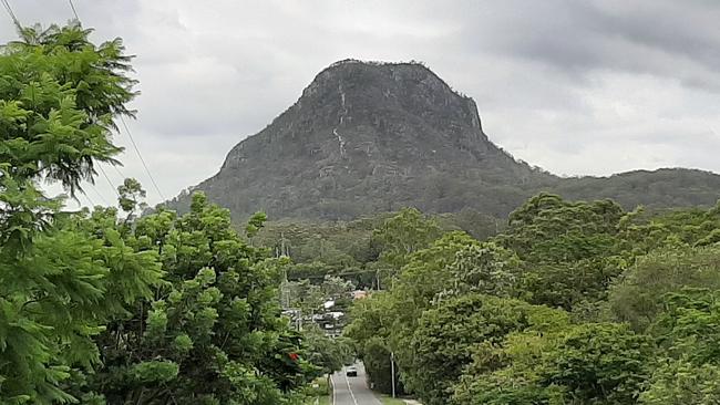 Gary McCrea headed to Pomona to snap this shot of Mount Cooroora.