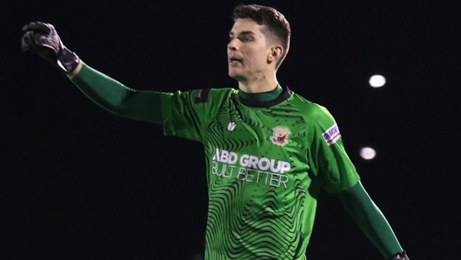 Hume City goalkeeper Michael Weier. Picture: Bulent Yontem