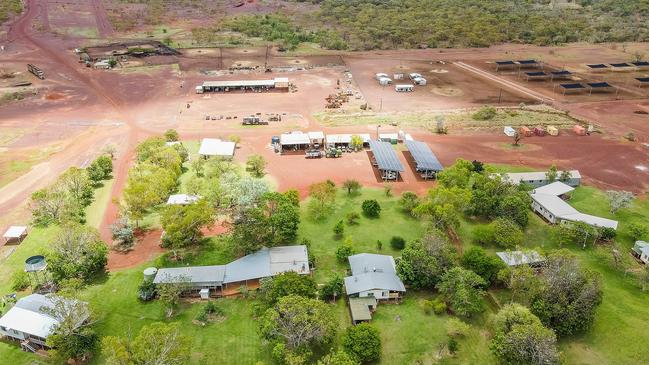 Limbunya Station is 650km south west of Katherine, and is currently owned by North Star Pastoral. Picture: SUPPLIED