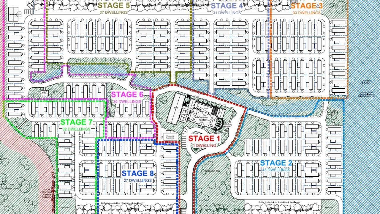 If approved, the development will be built in 10 stages on a 14.7ha parcel of land in Woongarra bounded by Bundaberg Ring Rd, Chards Rd, McCarthy Rd and Elliot Heads Rd.