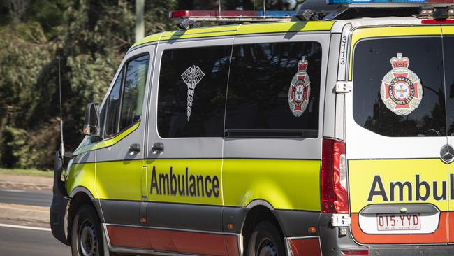 Generic ambulance, QAS, Queensland Ambulance Service, emergency services, Thursday, August 29, 2024. Picture: Kevin Farmer