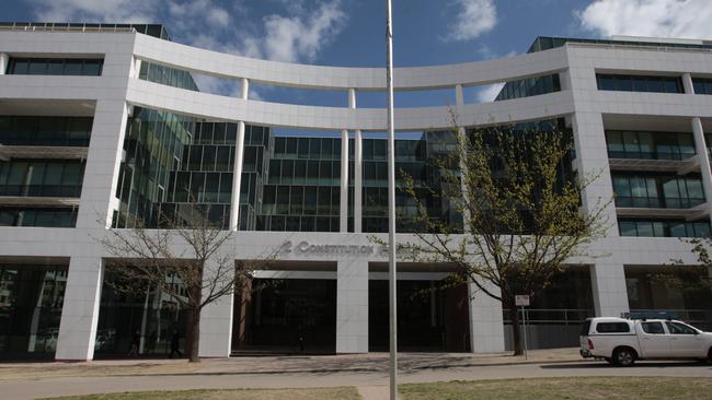 The Australian Taxation Office’as former headquarters in Canberra.