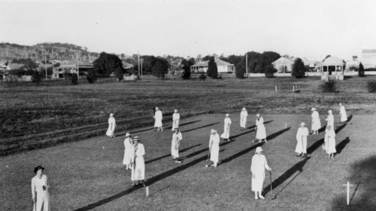 Members of the Kingaroy Croquet Club, 1935. A snapshot of leisure and camaraderie among local enthusiasts of the sport. Source: Unknown