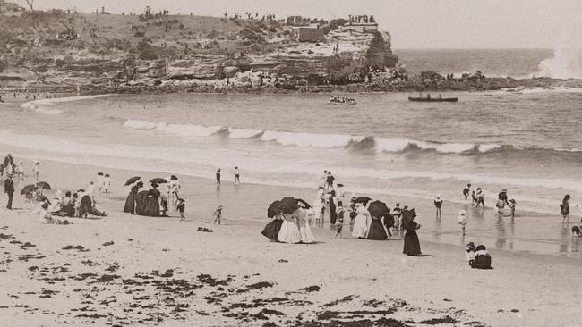 Coogee Beach pictured here in 1880. Picture: Hulton Archive/Getty Images