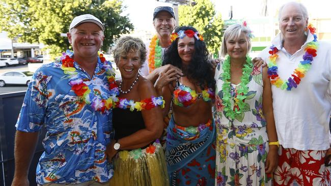SOCIALS - The Metz, Sandy Bay hosted a Little Laneway Festival at the rear of the property. (L-R) Jon and Judy Lister of Battery Point, Chris and Ali Hume of Sandy Bay, Lisa and Michael Johnstone of Glenora. Picture: MATT THOMPSON