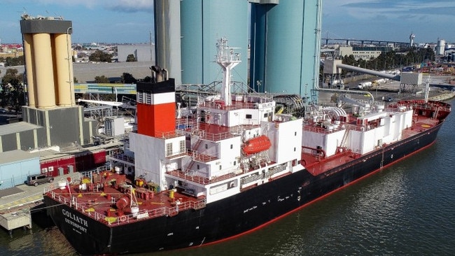 Cement carrier, Goliath.