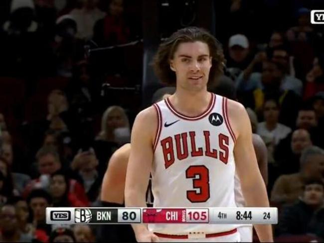 Josh Giddey's first Bulls Triple Double