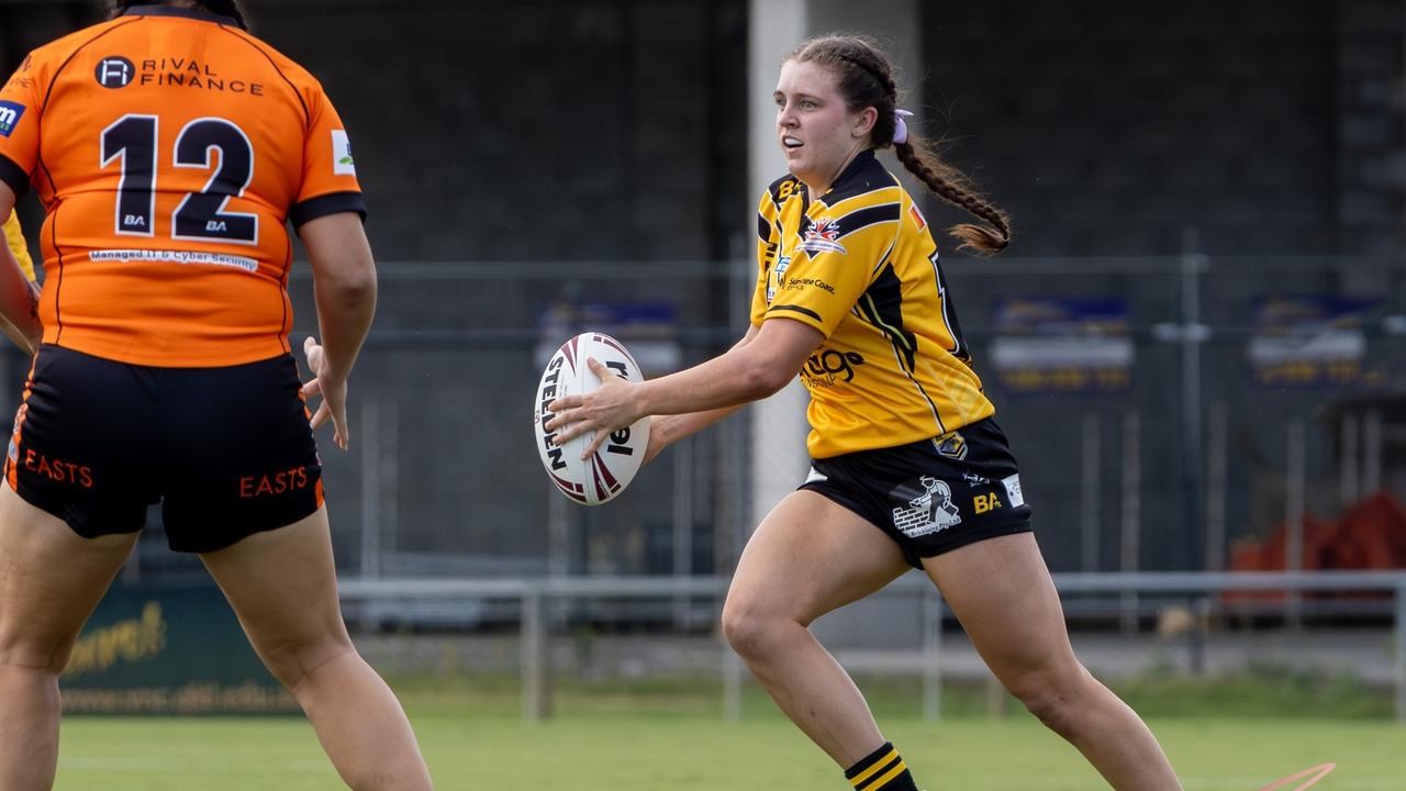 Sunshine Coast Falcons BMD player Jordan Jackson in action. Picture: Nicola Anne Photography.