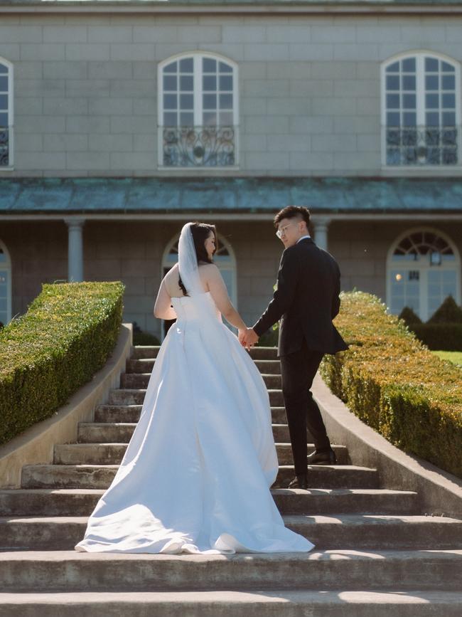 Alicia Lu and Matthew Shen met on the first day of medical school at Monash University as 18-year-olds. Picture: Emotions and Math