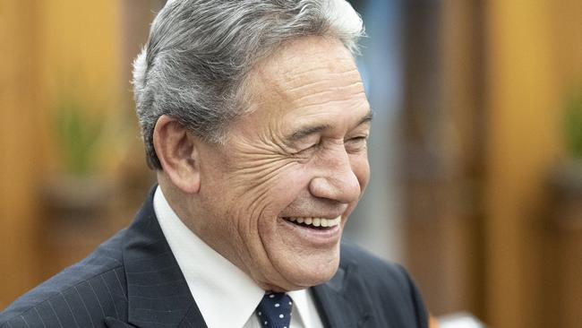 Deputy Prime Minister of New Zealand and Minister of Foreign Affairs Winston Peters has been in “positive” discussions with Premier Peter Gutwein about direct flights to the Land of the Long White Cloud. Photo: Kevin Stent