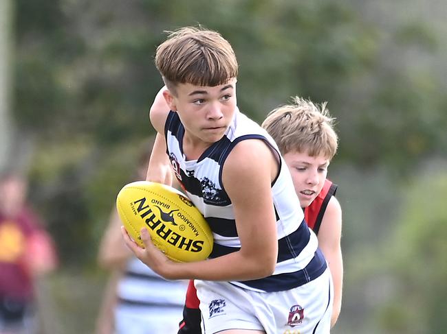 Action from Saturday's McDonaldâ€™s South East Queensland Youth Grand Finals played at Yeronga AFC. 2 September 2023. Picture, John Gass