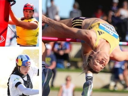 Some of the early selections for the Paris Olympic Australian team.