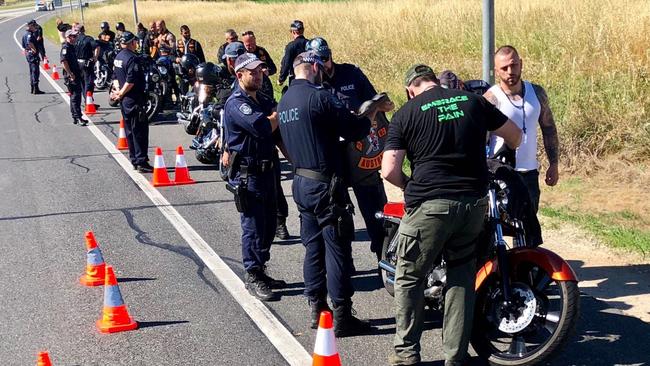 NSW Police Force’s Strike Force Raptor joined interstate law enforcement when the Bandidos travelled to Tasmania for their National Run.